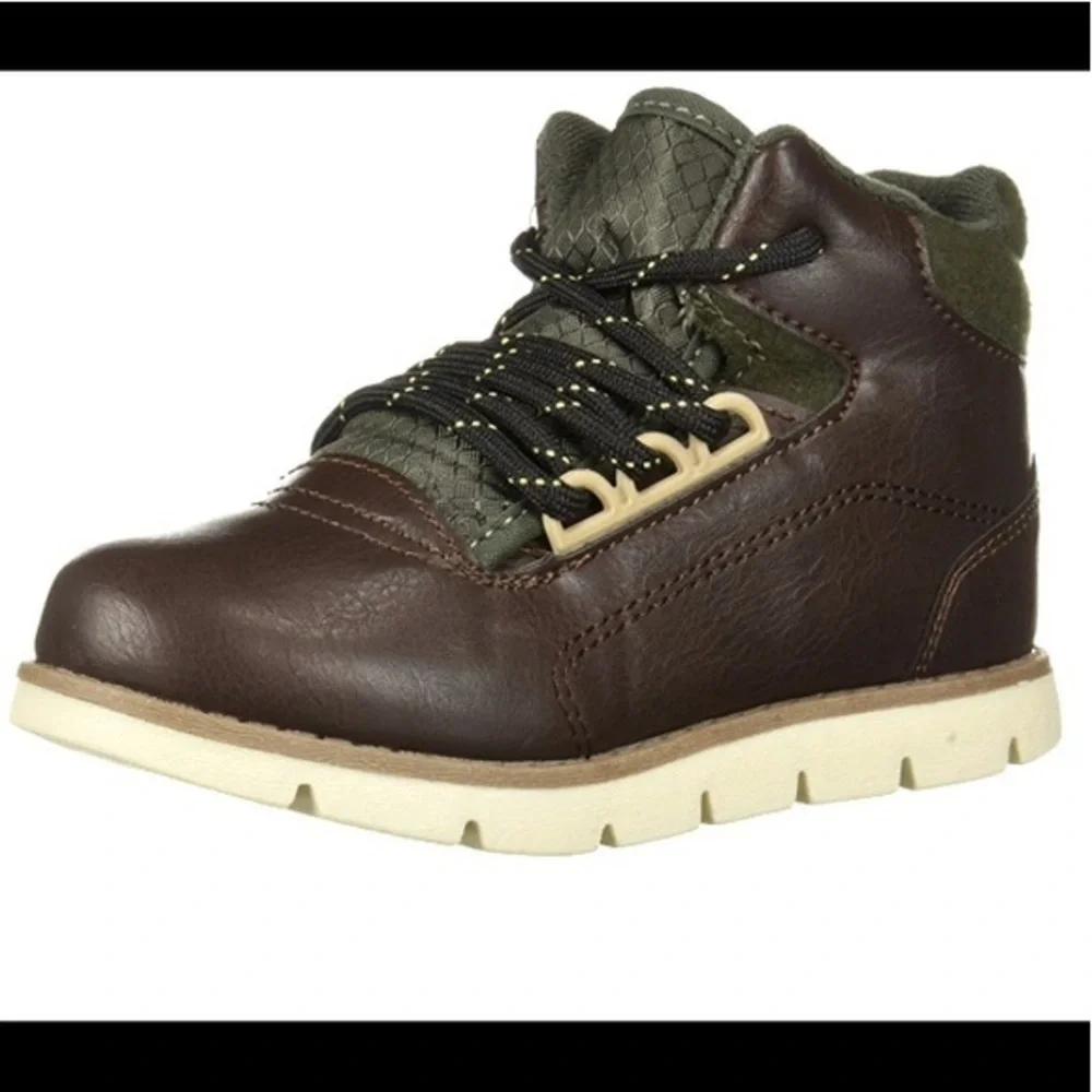 OshKosh B’gosh Toddler’s Brown Adler Boots